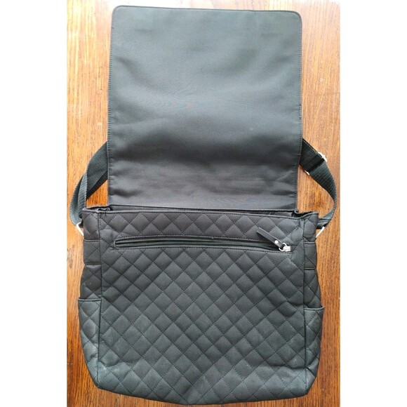 Longaberger RARE SALES FORCE BAG SET Black Logo Computer Bag, Messenger Bag EC - Picture 5 of 10